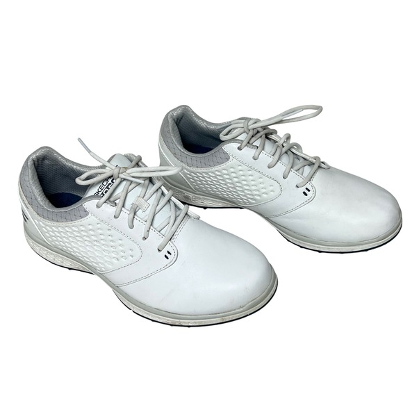 Skechers Shoes - Skechers Go Golf 17002 Sneaker 6.5 White Womens Athleisure Waterproof Spikeless